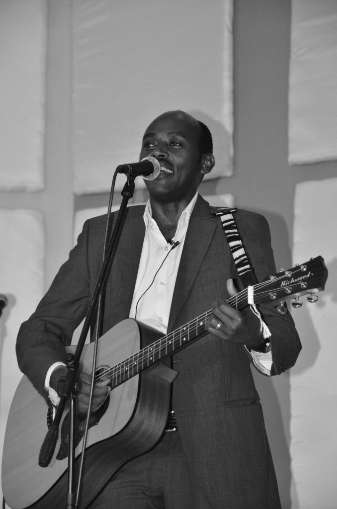 Kabera Simon just performing in Kigali