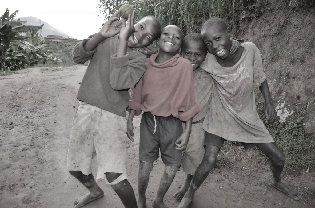 Young boys from Karongi