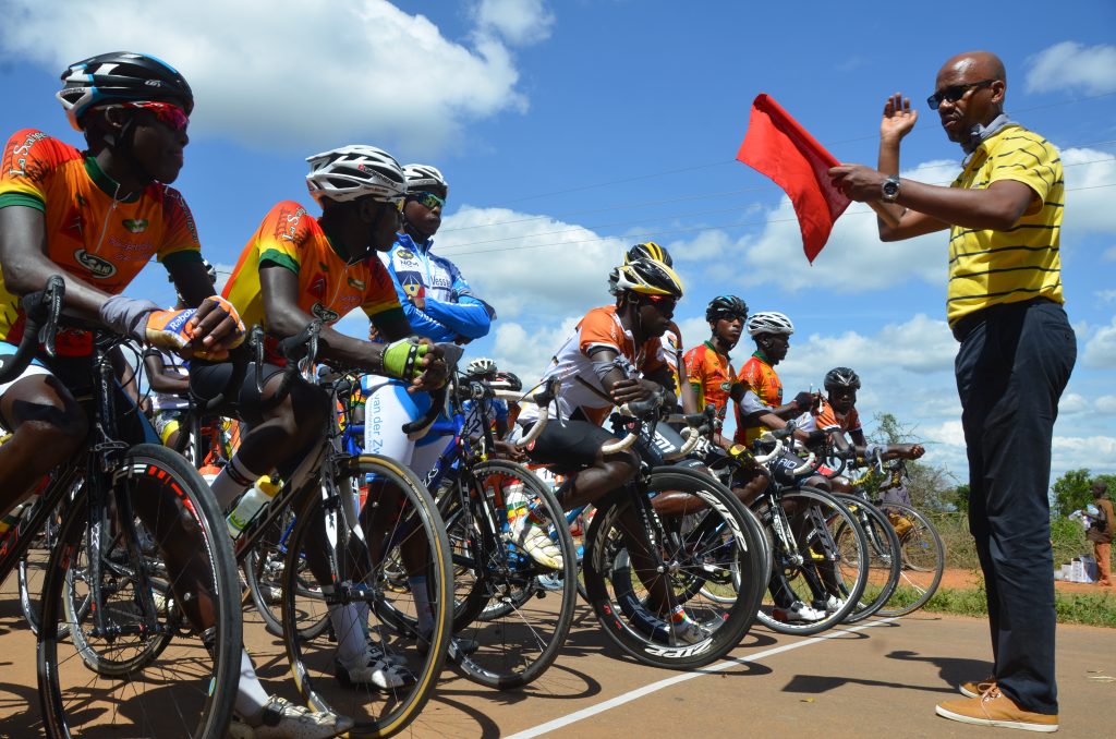 Race to Remember’, yesterday, from Nemba border post in Bugesera to Amahoro National Stadium in Kigali, a total of 125,3km, on the second day of the Rwanda Cycling Cup. The riders made six laps (Kimironko, Nyarutarama, Kibagabaga and Amahoro Stadium),