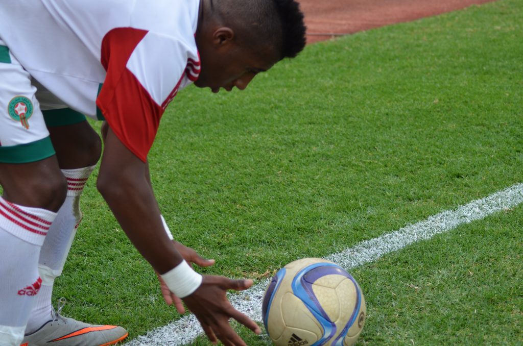 A friendly match between Rwanda National team U20 and Morroco. Two sons of President Kagame: Ian Kagame and Brian Kagame were among 18 players who helped Rwanda to draw 1-1 against Morroco.