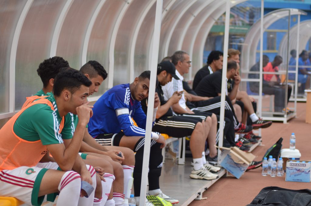 Amavubi U20 in the friendly match against Morocco, they get a draw of 1-1. Two sons of President Paul Kagame were among Amavubi Squard that play today on 18 June 2019 in Kigali.