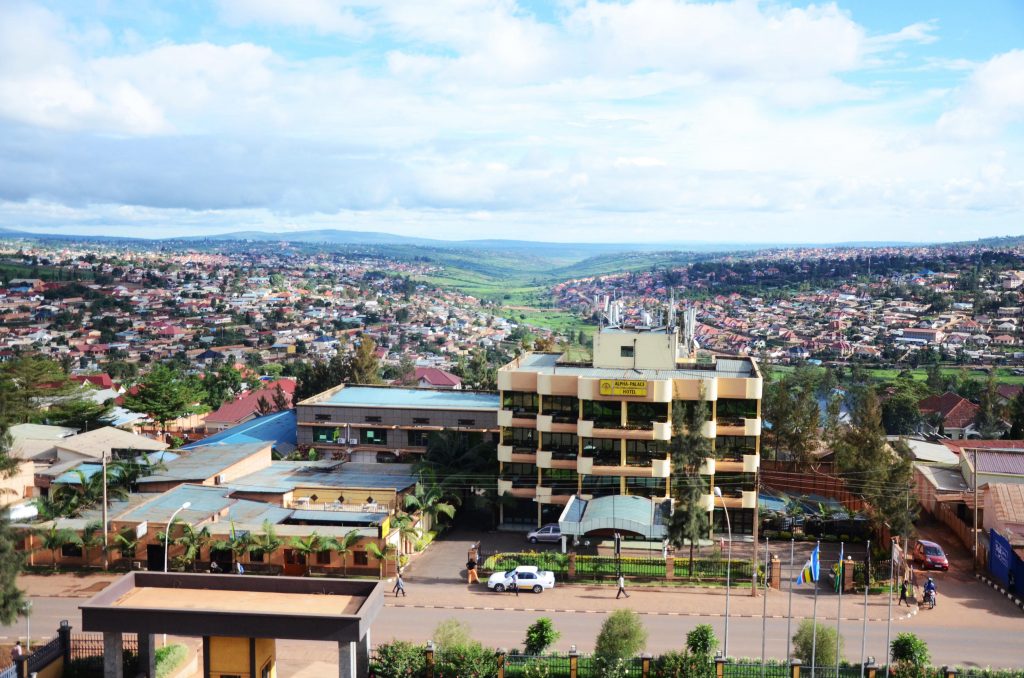 Former Alpha Palace Hotel in Remera,