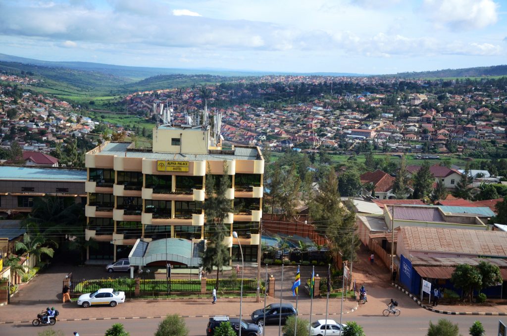 Former Alpha Palace Hotel in Remera,
