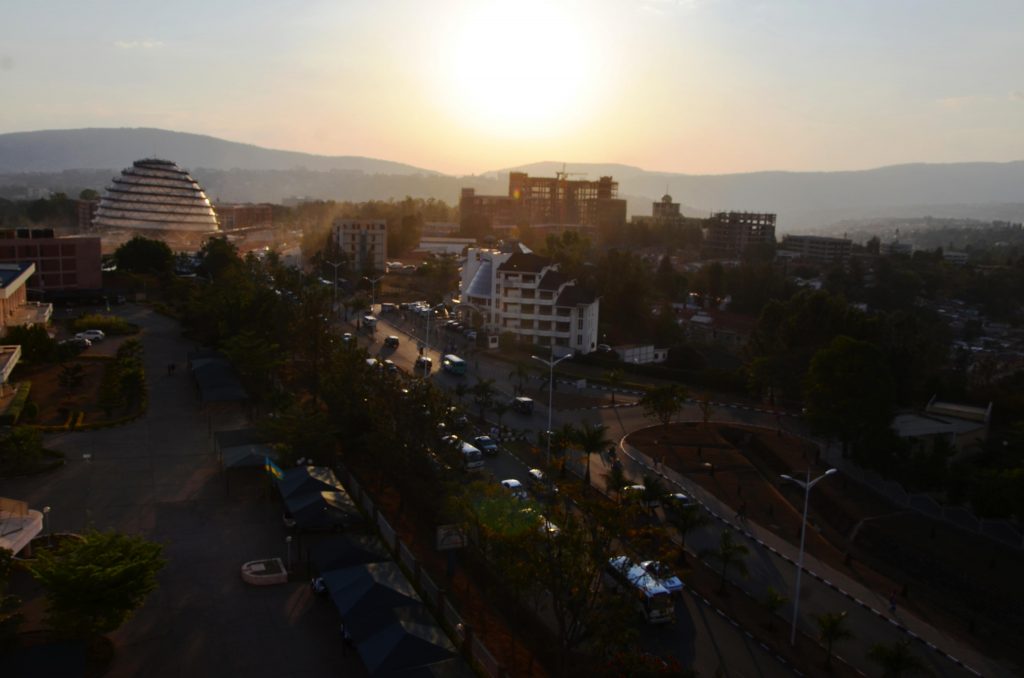 Photos of Kigali, one of the most beautiful cities in Africa.