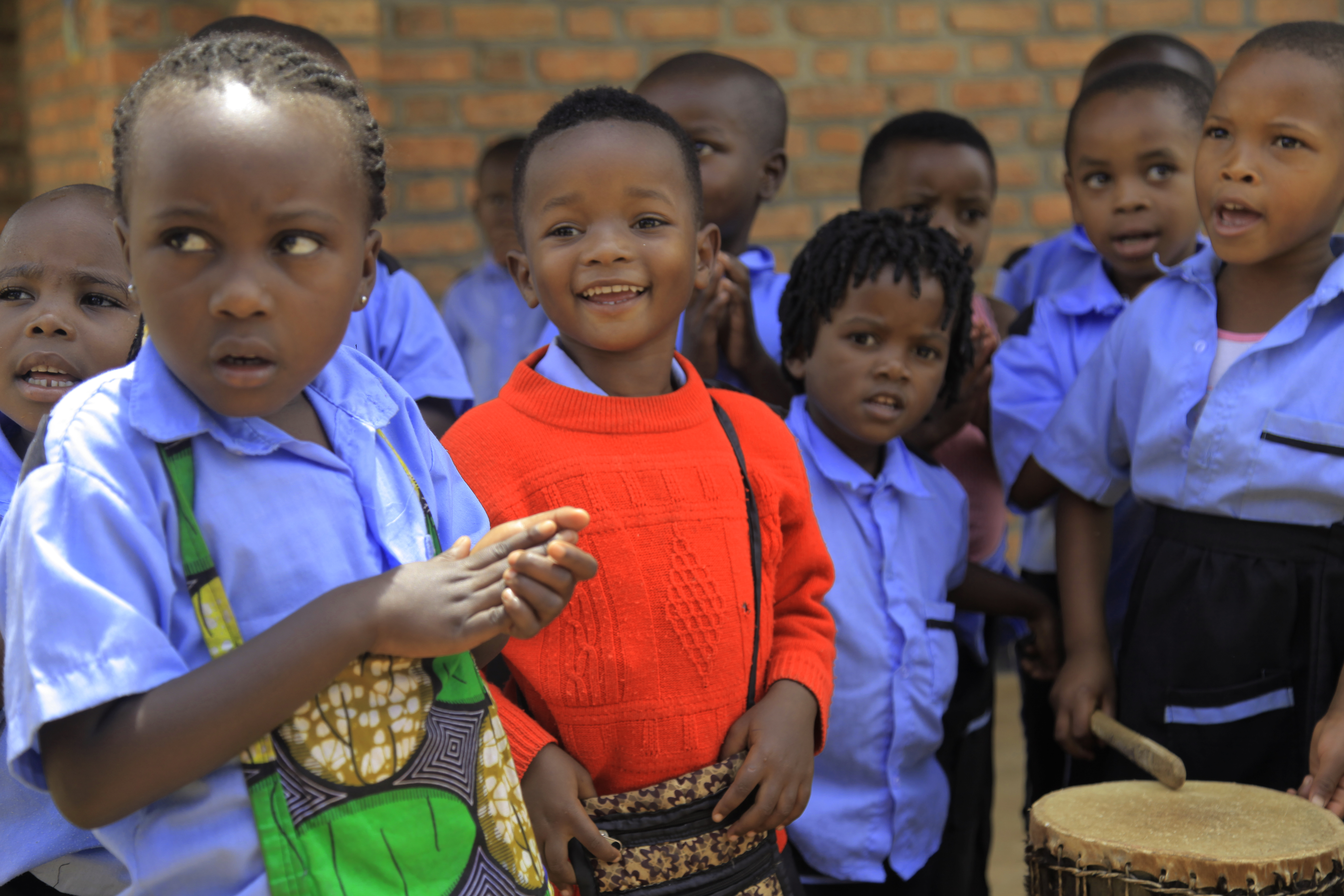 Children at Mageragere ECDC